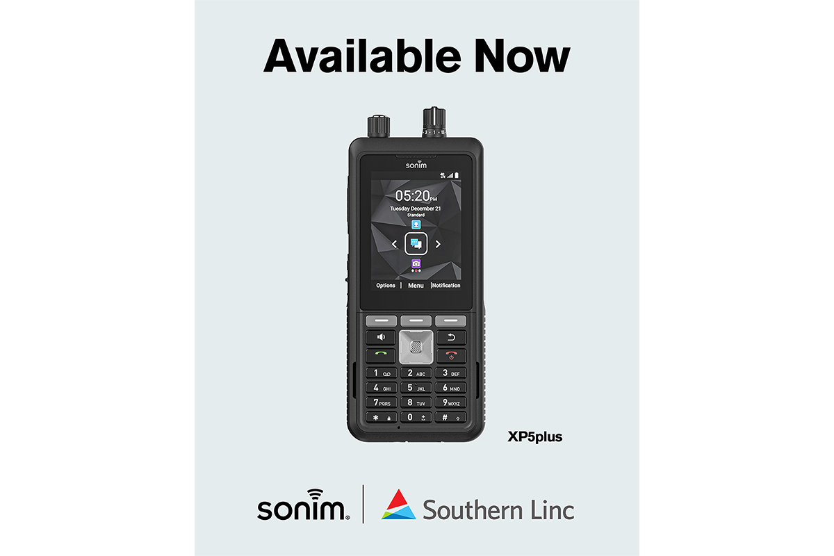 Sonim announces availability of PTT-centric phone XP5plus at Southern Linc