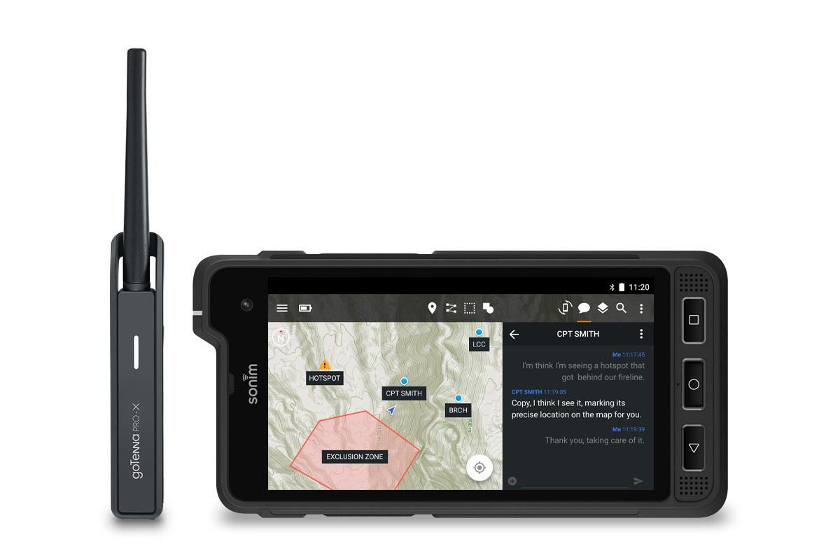 Sonim Supports goTenna Pro Mesh Networking Radio Devices for Situational Awareness, Off-Grid Connectivity