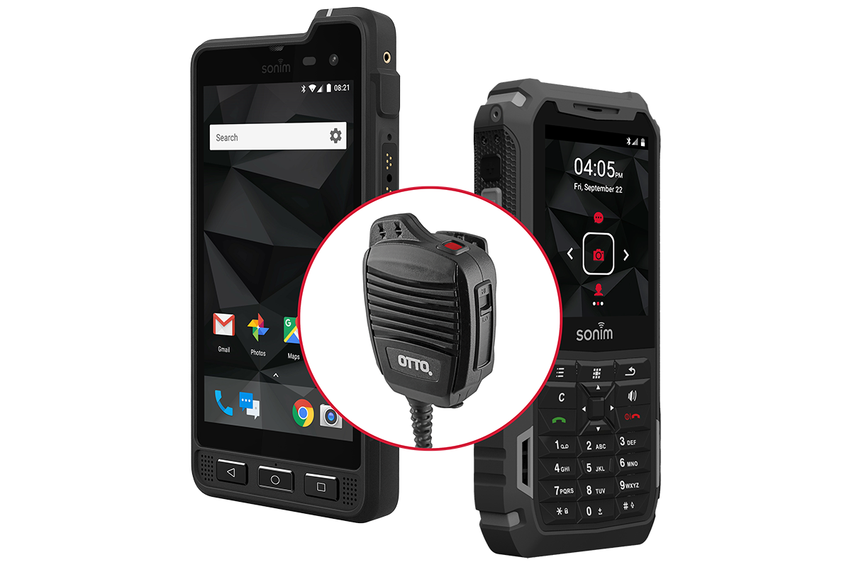 Sonim Introduces OTTO Remote Speaker Microphone with Noise Cancellation for PTT-over-Cellular Solution