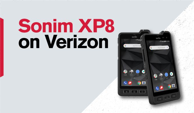 Sonim Launches XP8 on Verizon's Global Network