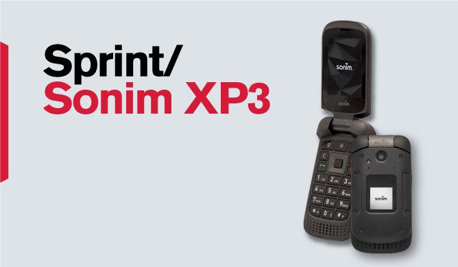 Sonim Launches New XP3 Flip Phone on Sprint's Global Network